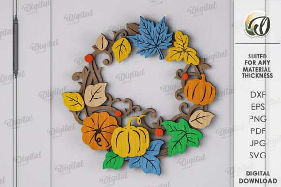 Paquete de coronas de otoño - Imagen 8