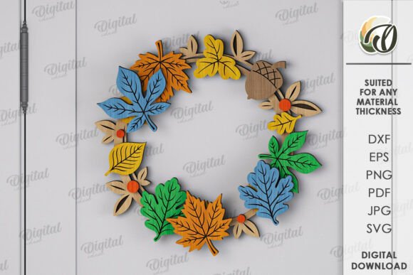 Paquete de coronas de otoño - Imagen 9