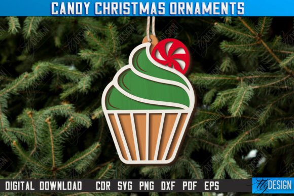 Adornos navideños de dulces - Imagen 7