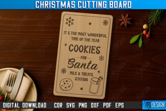Juego de tablas de cortar navideñas - Imagen 3