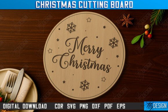 Juego de tablas de cortar navideñas - Imagen 4