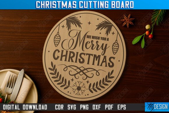 Juego de tablas de cortar navideñas - Imagen 6