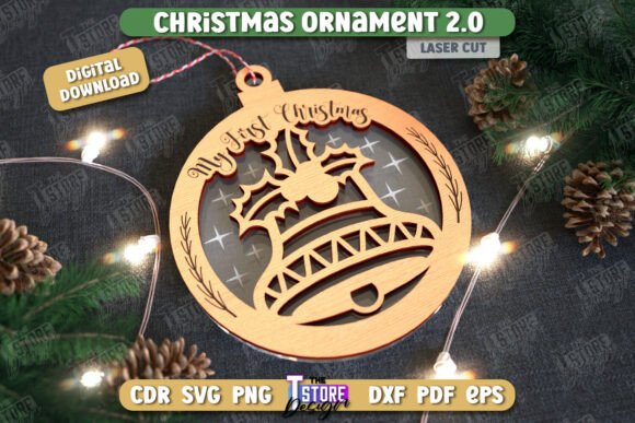 Paquete de adornos navideños - Imagen 2