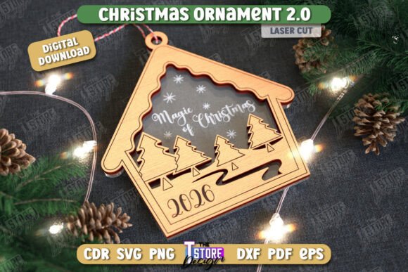 Paquete de adornos navideños - Imagen 5