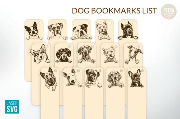 Marcapáginas de perro con cita - Imagen 2