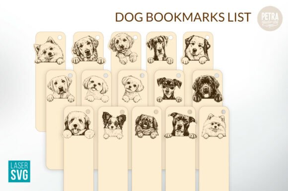 Marcapáginas de perro con cita - Imagen 4