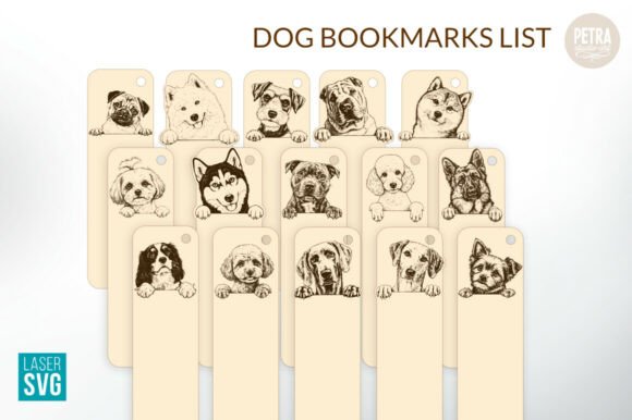 Marcapáginas de perro con cita - Imagen 5