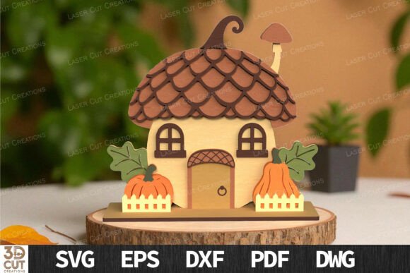 Paquete de casa de hadas de otoño - Imagen 10
