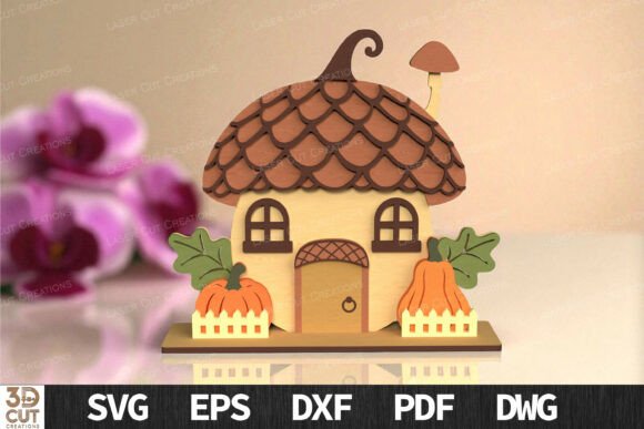 Paquete de casa de hadas de otoño - Imagen 2