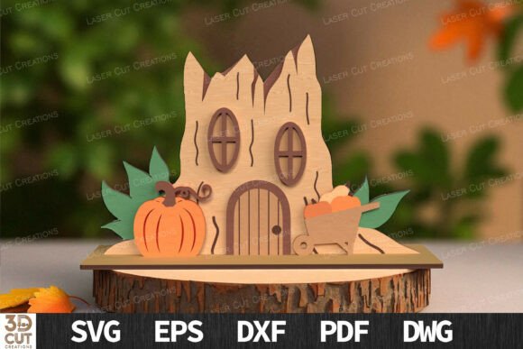 Paquete de casa de hadas de otoño - Imagen 5