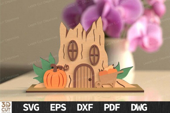 Paquete de casa de hadas de otoño - Imagen 6