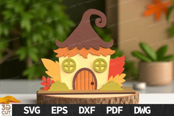 Paquete de casa de hadas de otoño - Imagen 7
