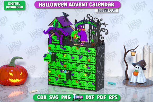 Calendario de Adviento de Halloween