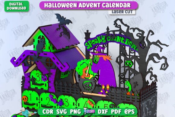 Calendario de Adviento de Halloween - Imagen 2