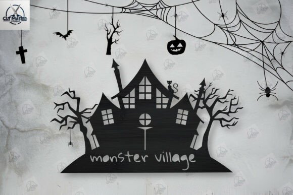 Paquete de casa embrujada de Halloween - Imagen 11