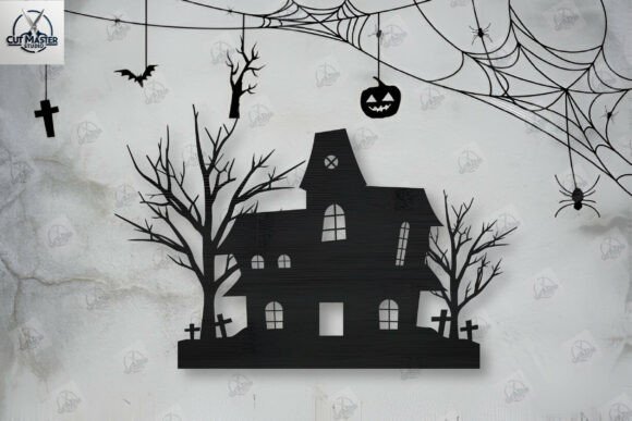 Paquete de casa embrujada de Halloween - Imagen 5