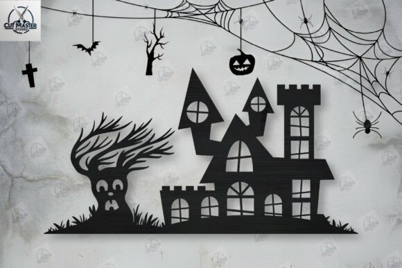 Paquete de casa embrujada de Halloween - Imagen 6