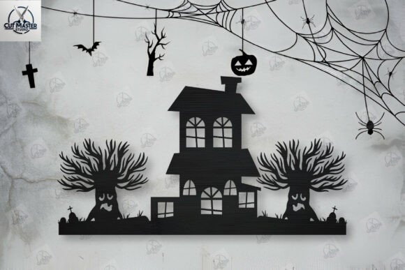 Paquete de casa embrujada de Halloween - Imagen 7