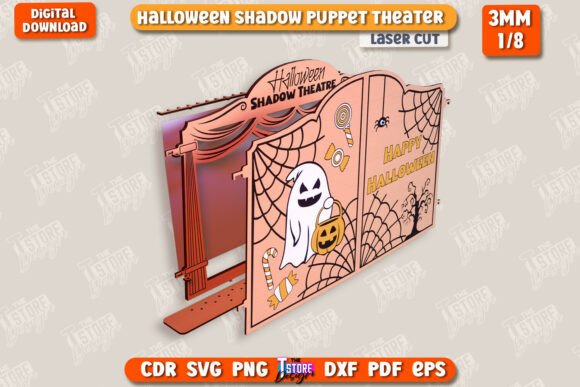 Teatro de sombras de Halloween - Imagen 3