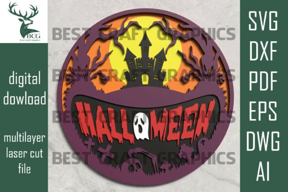 Conjunto de letreros de Halloween - Imagen 7