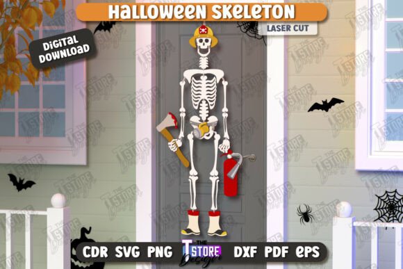Paquete de esqueletos de Halloween - Imagen 2