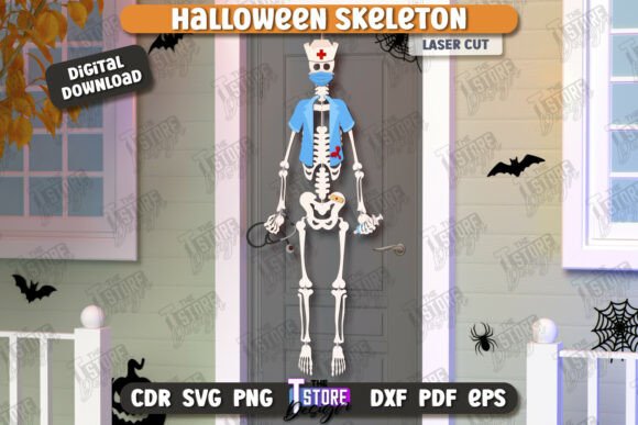 Paquete de esqueletos de Halloween - Imagen 3