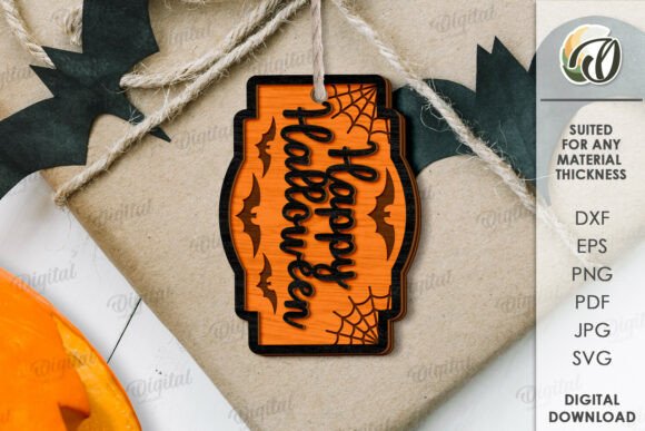 Paquete de etiquetas para Halloween - Imagen 9
