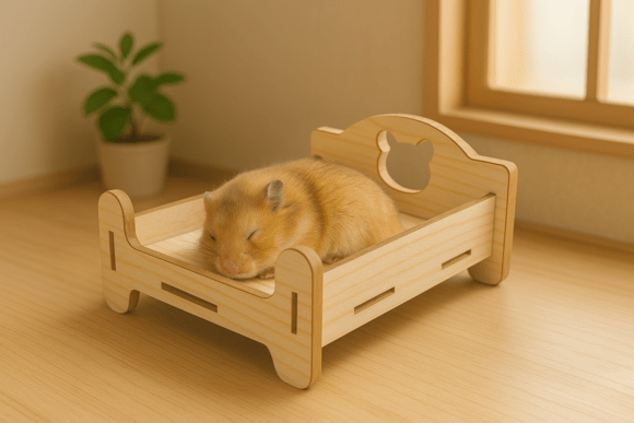 Cama para hamster