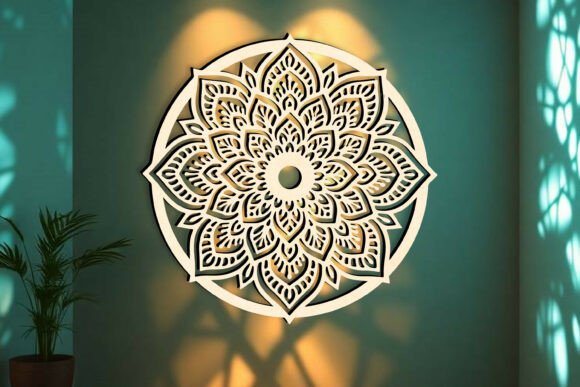 Paquete de arte mural de mandala - Imagen 16