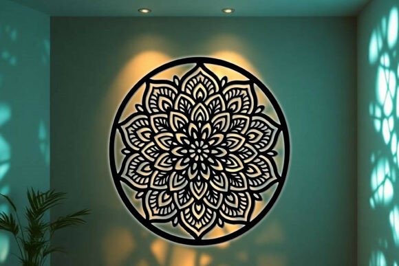Paquete de arte mural de mandala - Imagen 6