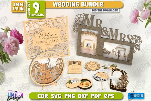 Paquete de decoración para bodas
