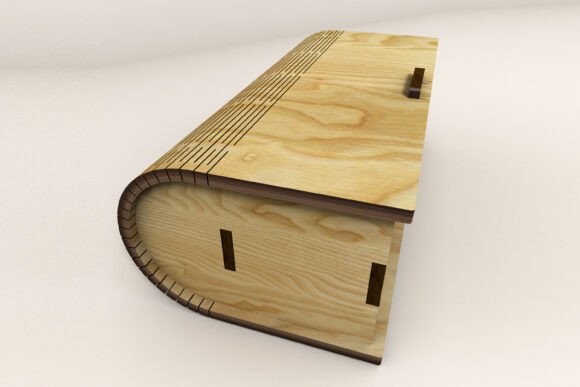 Caja de madera para libros 130 × 70 × 40 mm