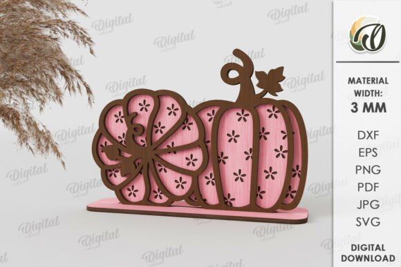 Paquete de decoraciones de calabaza - Imagen 11