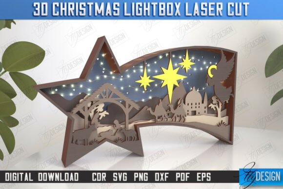 Paquete de cajas de luz navideñas - Imagen 5