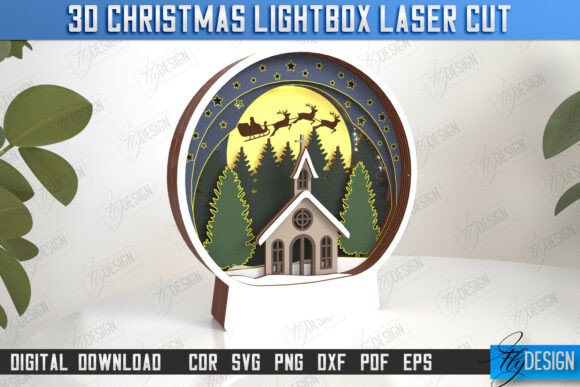 Paquete de cajas de luz navideñas - Imagen 6