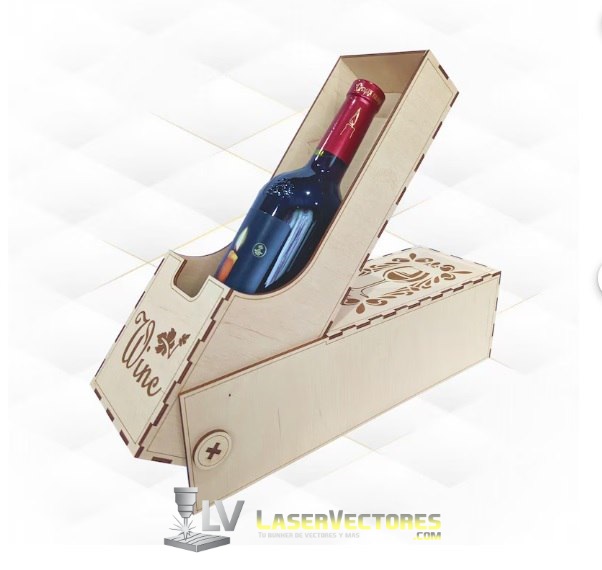 Estuche para vino giratorio