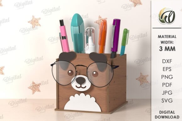 Lapicero con soporte para gafas - Imagen 5