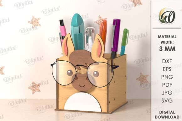 Lapicero con soporte para gafas - Imagen 9