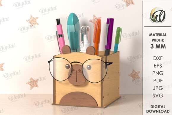 Lapicero con soporte para gafas - Imagen 10