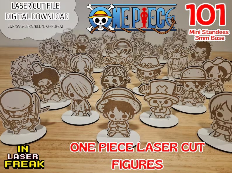 Figuras One Piece 101 Pack