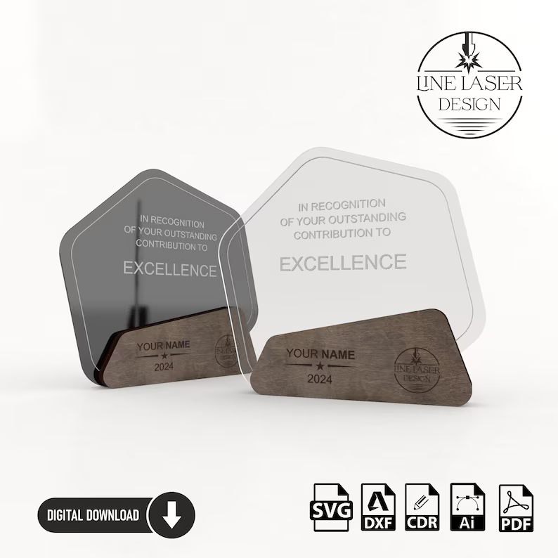 Trofeo de premios en 3 diseños diferentes - Imagen 7