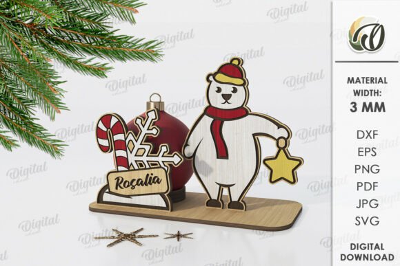Paquete de porta bolas navideñas - Imagen 10