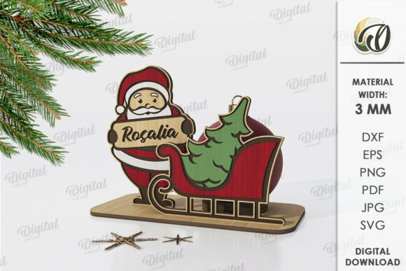 Paquete de porta bolas navideñas - Imagen 8