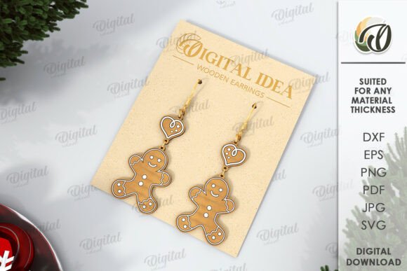 Paquete de pendientes navideños - Imagen 3