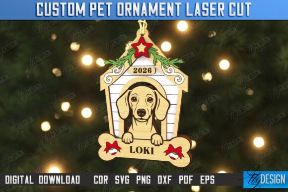 Juego de adornos personalizados para perros - Imagen 4