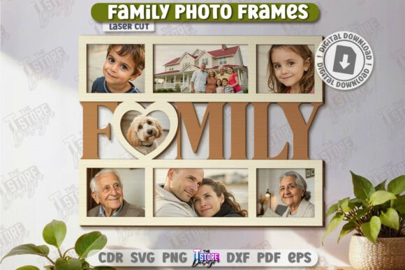 Paquete de marcos de fotos familiares - Imagen 6