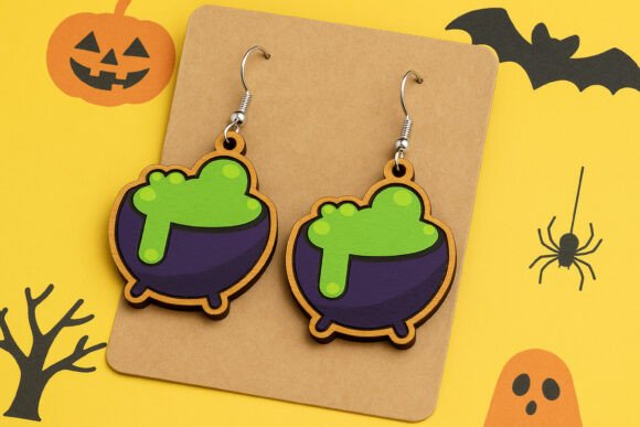 Paquete de pendientes de Halloween - Imagen 6