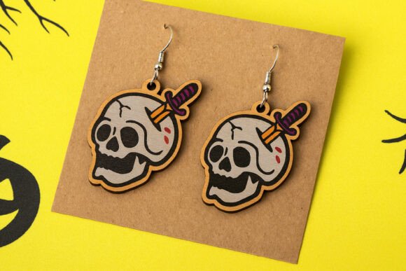 Paquete de pendientes de Halloween - Imagen 9
