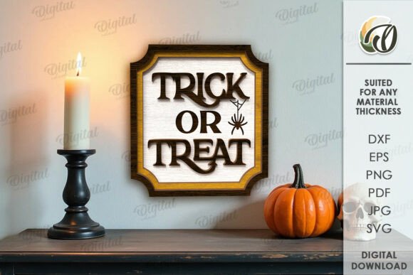 Paquete de decoraciones de bandejas escalonadas para Halloween - Imagen 10
