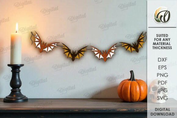 Paquete de decoraciones de bandejas escalonadas para Halloween - Imagen 11